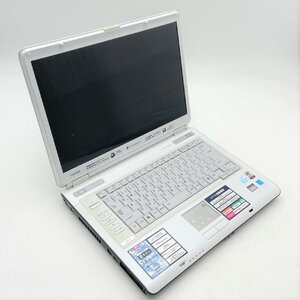 TOSHIBA 東芝 ノートパソコン TX/860LS 15.4インチ Celeron M370 1.5GHz/1コア メモリ512MB ＨDD消去済 ジャンク 電源コード無し 道楽札幌