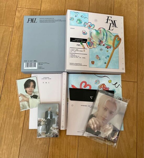 【新品】SEVENTEEN 10th Mini Album 「FML」CARAT盤 ジュン(封入品欠けなし) セブチ