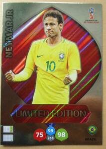 【LTD】PANINI adrealyn XL FIFA World Cup Russia 2018 限定 XXL カード　ネイマール (ブラジル代表) トレーディングカード