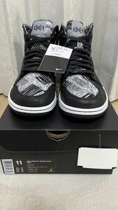 29㎝ AIR JORDAN 1 RETRO HIGH BHM ナイキ エアジョーダン 1 ブラックヒストリーマンスair jordan NIKE supreme US11