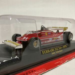 アシェット 公式フェラーリF1コレクション 1/43 Ferrari 312 T4 1979年 Jody Scheckter #11 GP マシン ジョディーシェクター ミニカー