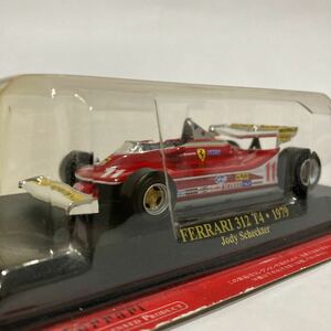 アシェット 公式フェラーリF1コレクション 1/43 Ferrari 312 T4 1979年 Jody Scheckter #11 GP マシン ミニカー J.シェクター