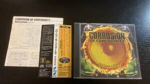 Corrosion Of Conformity Deliverance 国内盤CD crossover コロージョン オブ コンフォーミティ