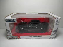 MAZDA Roadstar NA 1/24～20位 MIATA NX-5 マツダ ロードスター 1990 JADA Tuners TOYS JDM ブラック ENDLESS VOLK Racing _画像10