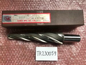 TR230059 テーパー刃エンドミル4枚刃 SANKO HS-CO 20x4x32 長さ290mm　