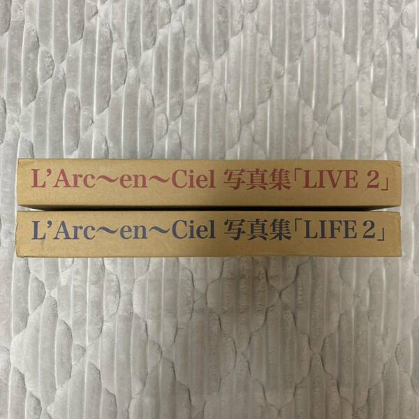 未開封品 L'Arc-en-Ciel 写真集 WORLD TOUR 2012 LIVE2 LIFE2 2冊セット ラルクアンシエル ラルク ツアー グッズ