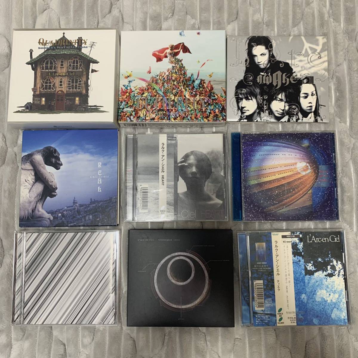引退】L'Arc~en~Ciel アルバム シングル CD まとめ売り DVD付き含む