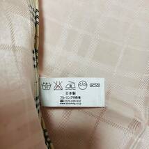 【シルク】新品/BURBERRY/女の子/大判ハンカチ/正規品/未使用/即決/匿名発送/バーバリー/ノバチェック/女性/スカーフ/コート柄/ピンク/レア_画像8