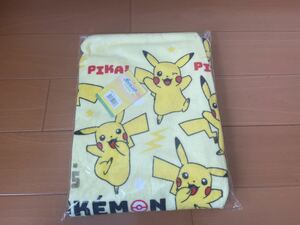 新品、未使用　Pokemon ポケットモンスター　pikachu ピカチュウ　バスタオル　ポケモン スタインリング　(サイズ約：120cm×60cm)