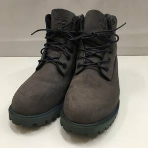 ●古3331　Timberland　ティンバーランド　ブーツ　レディース　ウォータープルーフ　A171S　ネイビー系　US6　24.0㎝