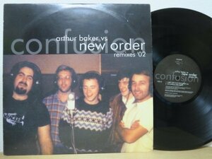 12*ARTHUR BAKER VS NEW ORDER / CONFUSION (Remixes '02) UK record 