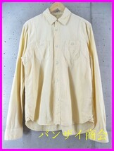 9090m67◆良品です◆麻混素材◆SCOTCH&SODA スコッチアンドソーダ 長袖リネンシャツ M/サファリシャツ/ジャケット/アメカジ/メンズ/男性_画像1