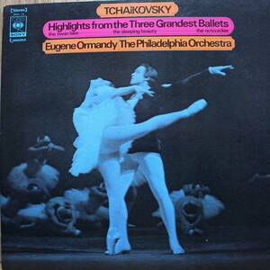 B168/LP1枚/オーマンディ/チャイコフスキー：三大バレエ音楽集