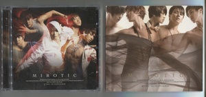 東方神起 4集 「Mirotic」★ 韓国発売盤CD ★ ワケあり品 (外箱無し)