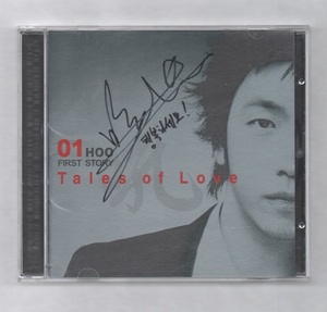 韓国CD★　HOO　1集　「Tales Of Love」　★　ワケアリ品（ジャケットにマジック書きあり、「NOT FOR SALE」の記載あり）　★　2006年