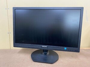 *[ used ]PHILIPS 21.5 -inch wide liquid crystal monitor 221S6Q 221S6QHAB/11 1920x1080 HDMI/DVI/VGA non lustre display simple operation verification settled 