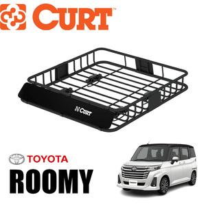 [CURT(カート)正規代理店]ルーフラック/ルーフキャリア クロスバーは丸形・楕円・四角対応 TOYOTA トヨタ ルーミー/Roomy 900系/18115