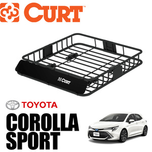 [CURT(カート)正規代理店]ルーフラック/ルーフキャリア クロスバーは丸形・楕円・四角対応 TOYOTA トヨタ カローラスポーツ 210系/18115