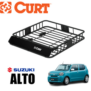 [CURT(カート)正規代理店]ルーフラック/ルーフキャリア クロスバーは丸形・楕円・四角対応 SUZUKI スズキ アルト HA36S/18115