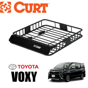 [CURT(カート)正規代理店]ルーフラック/ルーフキャリア クロスバーは丸形・楕円・四角対応 TOYOTA トヨタ ヴォクシー 80系/18115