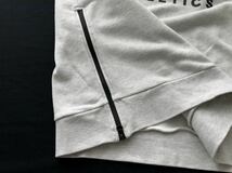 アディダス 半袖 スウェット Tシャツ ビッグロゴ デカロゴ 霜降りボディ　　サイドジッパー adidas ATHLETICS S/S トレーナー 玉7162_画像4