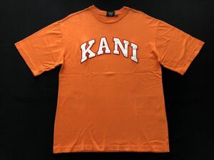 カナイジーンズ カールカナイ ワッペンデザイン ビッグロゴ デカロゴ Tシャツ　　Kani Jeans ヒップホップ レゲエ B系 ストリート 玉7271