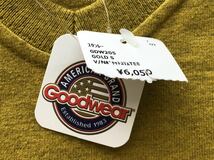 新品 定価6050円 USA製 グッドウェア スリムフィット ポケット Tシャツ　　Goodwear MADE IN USA アメリカ製 ゴールド S 玉7294_画像6