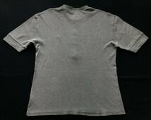 バーバリー ブラックレーベル 4つボタン ヘンリーネック Tシャツ ワンポイント　　三陽商会 正規品 BURBERRY BLACK LABEL 玉7344_画像2