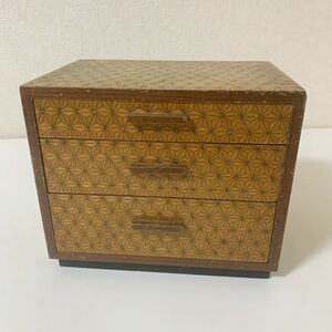  wooden furniture drawer small drawer case storage interior Vintage retro old tool 