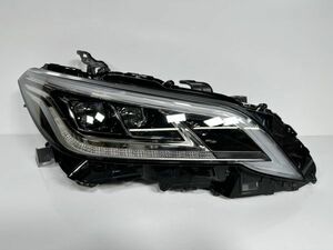 極美品/破損無 220 クラウン ARS220 GWS224 AZSH20 AZSH21 純正 3眼 右ヘッドライト 右ライト RH LED 81145-30M50 30-451 A 管理17782h1