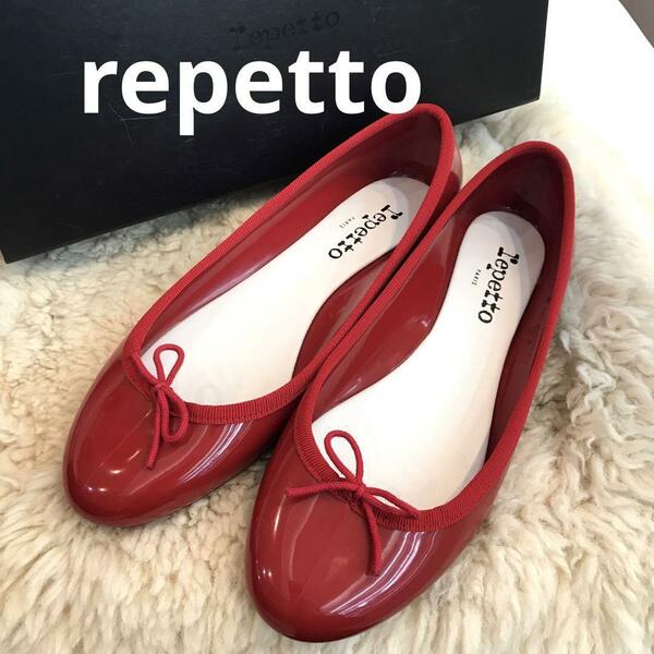 ☆未使用品☆repetto サンドリオン　ベイビー　バレエシューズ　フラット