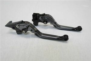 BMW F650GS/G 650GS/G 650 Sertao ビレットレバー ロング 灰 【ae-f650-5】