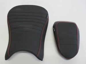 S1000RR 2019-2023 Custom 10 мм передней и заднего сиденья черный [RA-BS119-D]