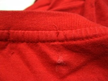 adidas アディダス M 赤 グレー トレフォイル 半袖Tシャツ レッド EUR3_画像9