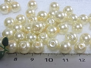 お得！！ガラスパールビーズNO5/8mm　55個　￥190～