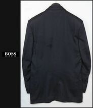 ■■＜美品＞ヒュ－ゴボス＜OREATION HUGO BOSS PARIS：Loro Piana &C Cashmere＞ⅡB テーラード JKT＜F？＞■■_画像2