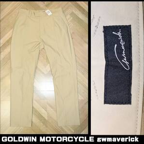 送料無料 特価即決【未使用】 GOLDWIN MOTORCYCLE gwmaverick ★ テーパードプリーツパンツ (M) ★ ゴールドウイン GSM53000 定価2万4200円