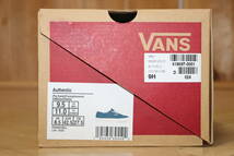 即決【未使用】 VANS ★ AUTHENTIC PIG SUEDE (US9.5/27.5cm) ★ バンズ オーセンティック ピッグスエード 撥水加工 ネイビー USA企画_画像9