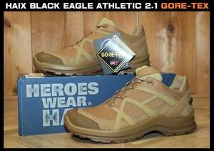 特価即決【未使用】 HAIX ★ BLACK EAGLE ATHLETIC 2.1 GORE-TEX LOW (US8.5/26.5cm) ★ ハイックス ブラックイーグル ゴアテックス 330067