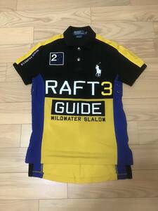 着用回数少なめ.美品☆Polo Ralph Lauren／ポロ ラルフローレン XS 希少！RAFTING GUIDE・ワイルドウォーター WILD WATER SLALOM GATE22