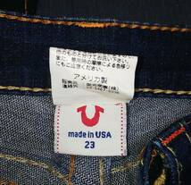 TRUE RELIGION トゥルーレリジョン JOEY インディゴブーツカット size23_画像3