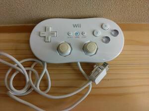 ワンオーナー Wii クラシックコントローラー 【 個人 任天堂 ニンテンドー Nintendo 】