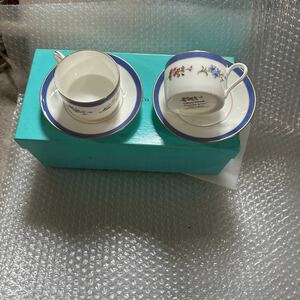 未使用品　TIFFANY&Co. カップ&ソーサー セット