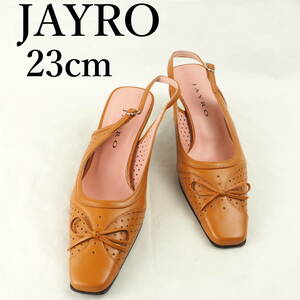 LK7606**JAYROジャイロ*レディースパンプス*23cm*茶*