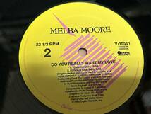 ★即決落札★MELBA MOORE「DO YOU REALLY WANT MY LOVE」R&B/ソウル/ダンス/ディスコ/クラブ/ハウス/１９９０年リリース/US盤/全４曲収録_画像10