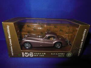 1/43 BRUMM Jaguar JAGUAR XK120 3.5 LITRI 1948 year hardtop specification Gold Blum Italy made MADE IN ITALY