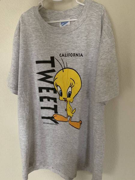Velva Sheen TWEETY Tシャツ M 10-12 MADE IN USA ビンテージ