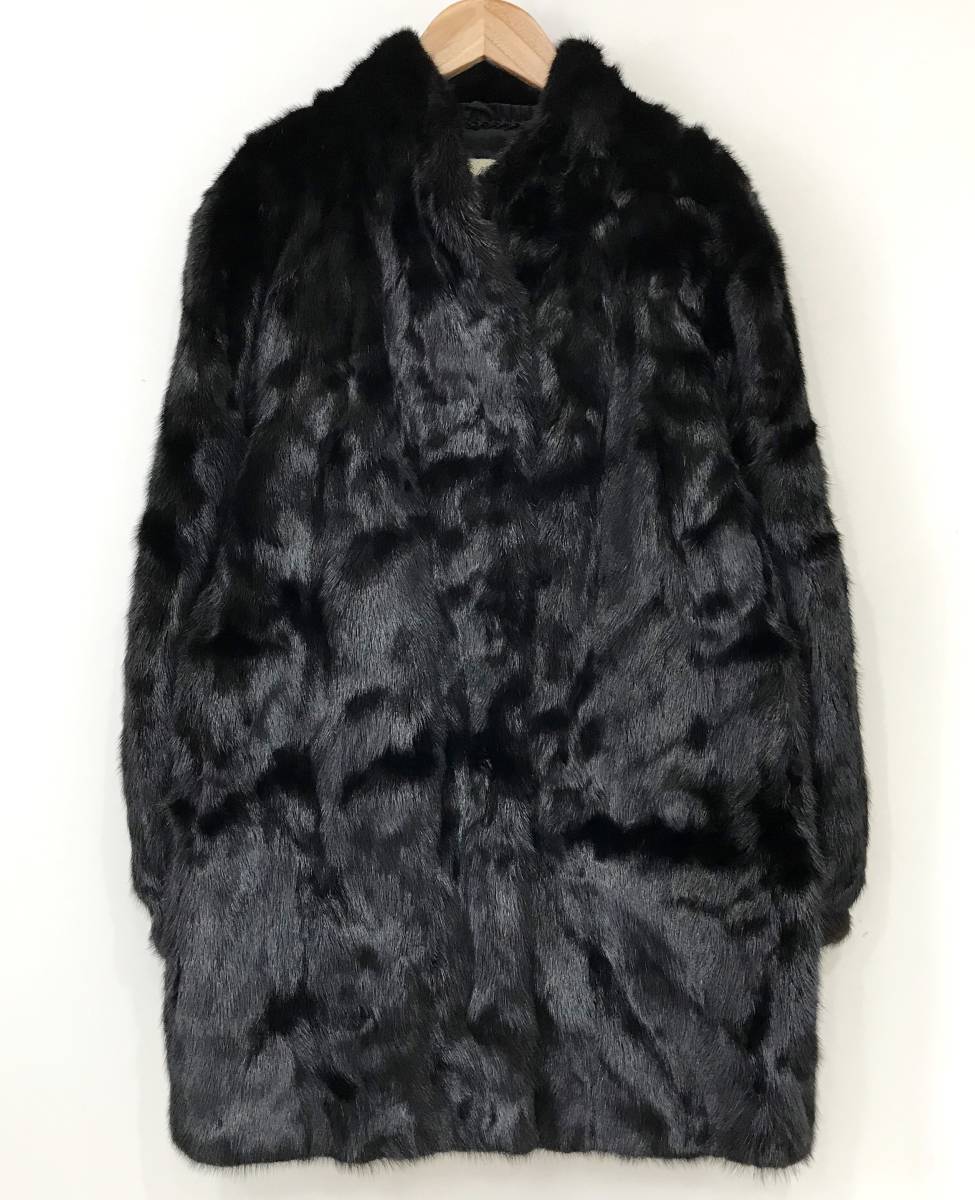 予約販売 【美品】【SAGA MINK サガミンク】毛皮ファーコート 高級毛皮