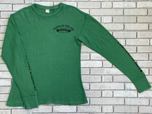 ＵＳＥＤ　フラットヘッド　THE FLAT HEAD　長袖Ｔシャツ　ロンＴ　サイズ４２　STATE OF THE ART