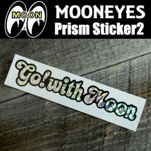 ムーンアイズ MOONEYES Prism Sticker プリズムステッカー Sサイズ Prism-2 DM172S